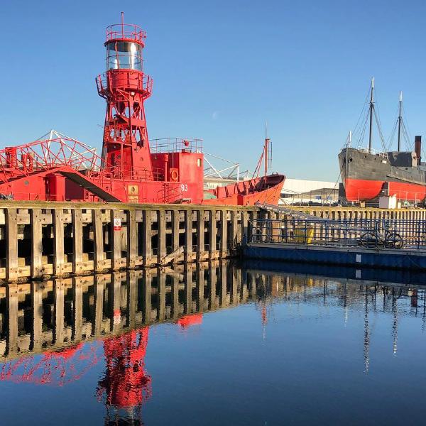 Lightship 93 and SS Robin