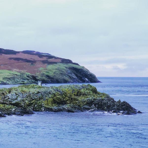 Looking across the Calf Sound