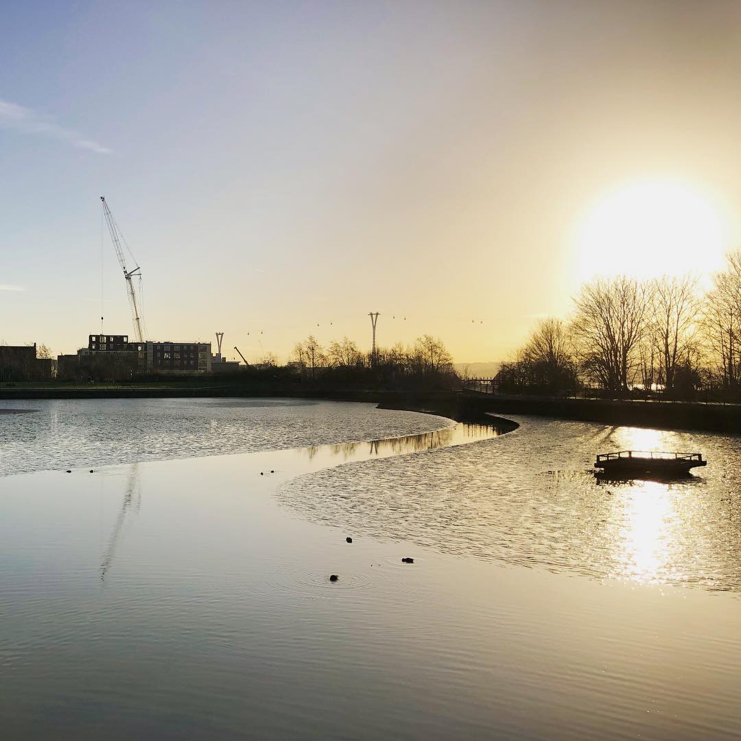 Morning at East India Dock