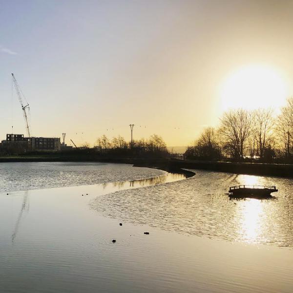 Morning at East India Dock