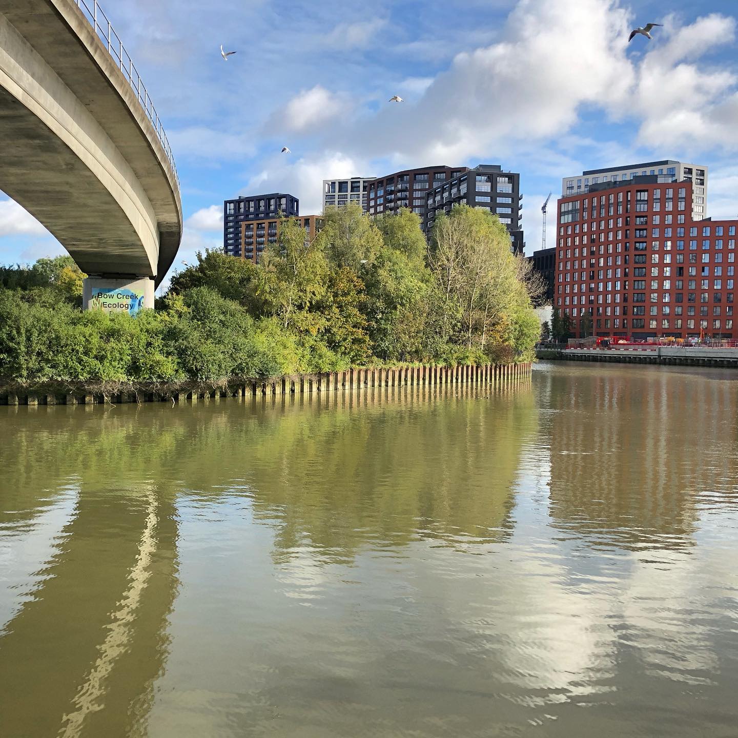 Flying over the Lea