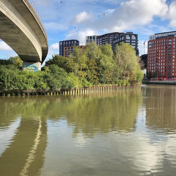 Flying over the Lea