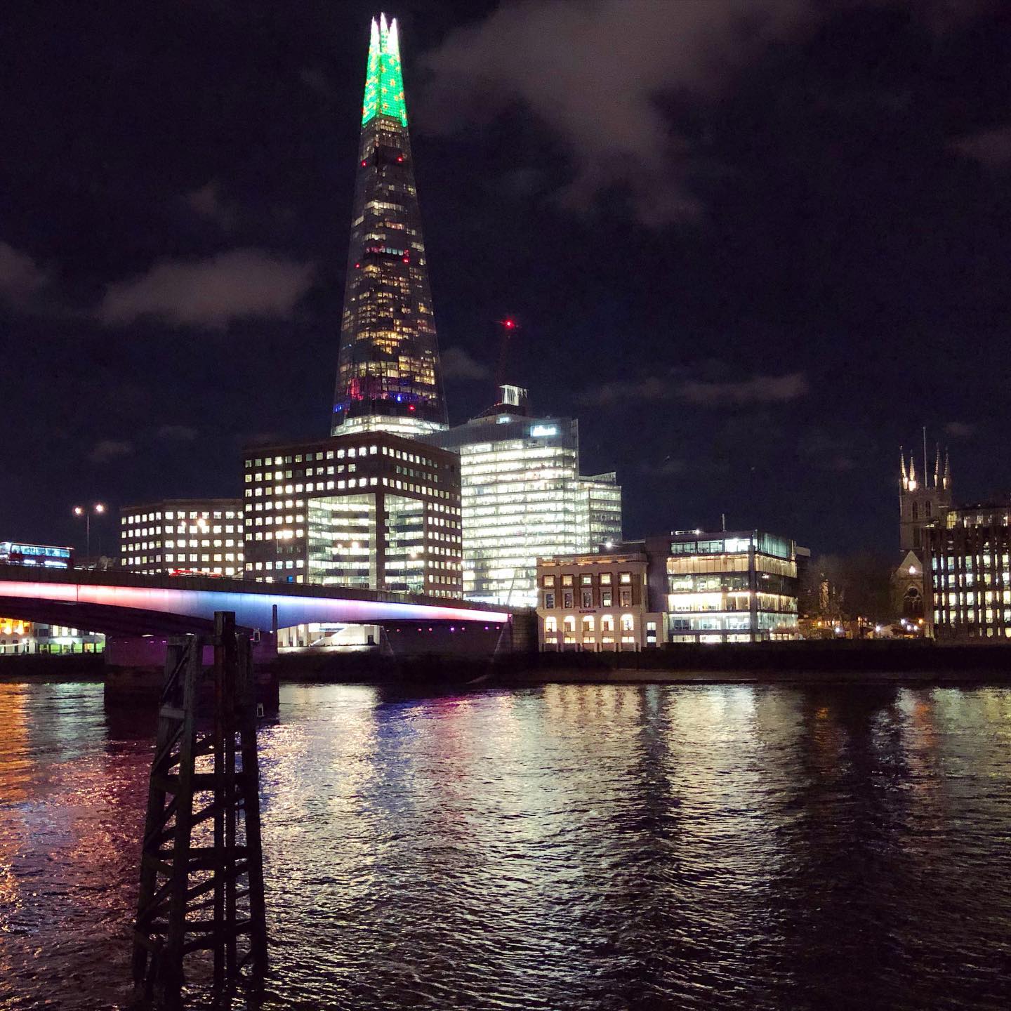 Lights at London Bridge