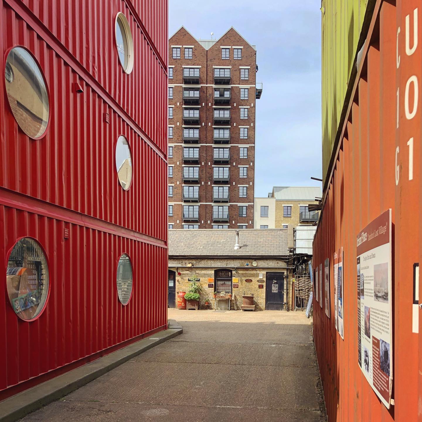 Good Luck Hope  Trinity Buoy Wharf