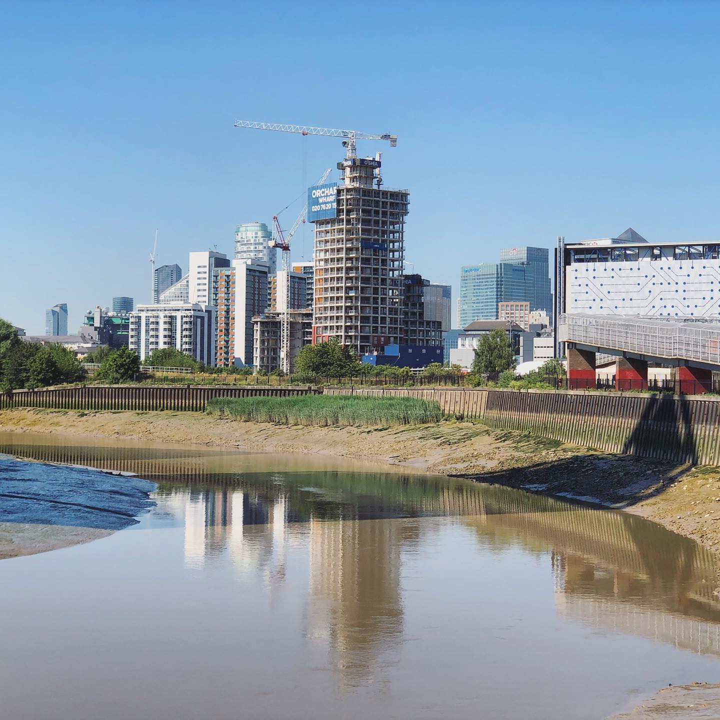 Docklands development