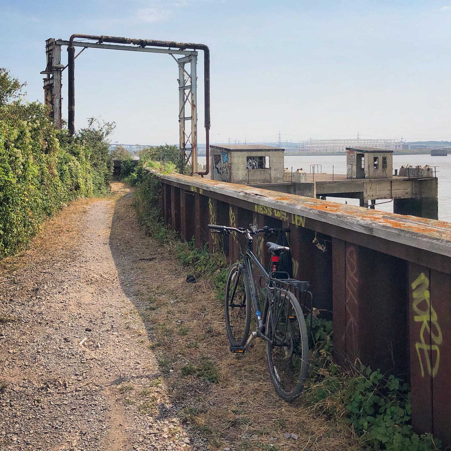 Thames Path after Purfleet