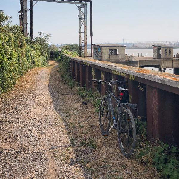 Thames Path after Purfleet