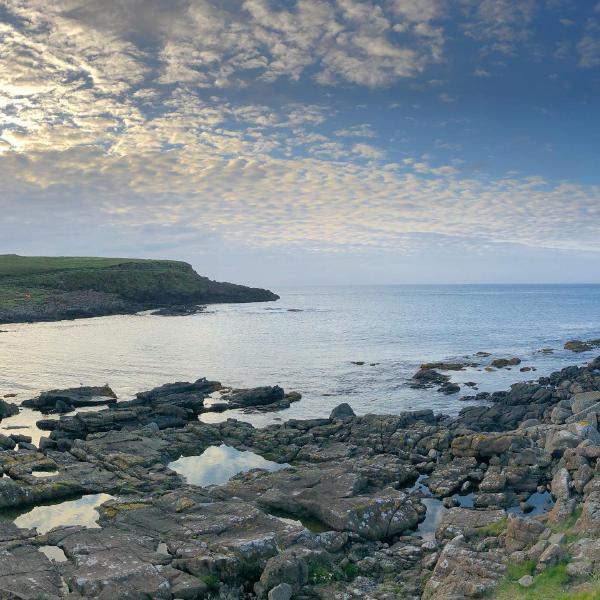 Looking over to Ramore Head