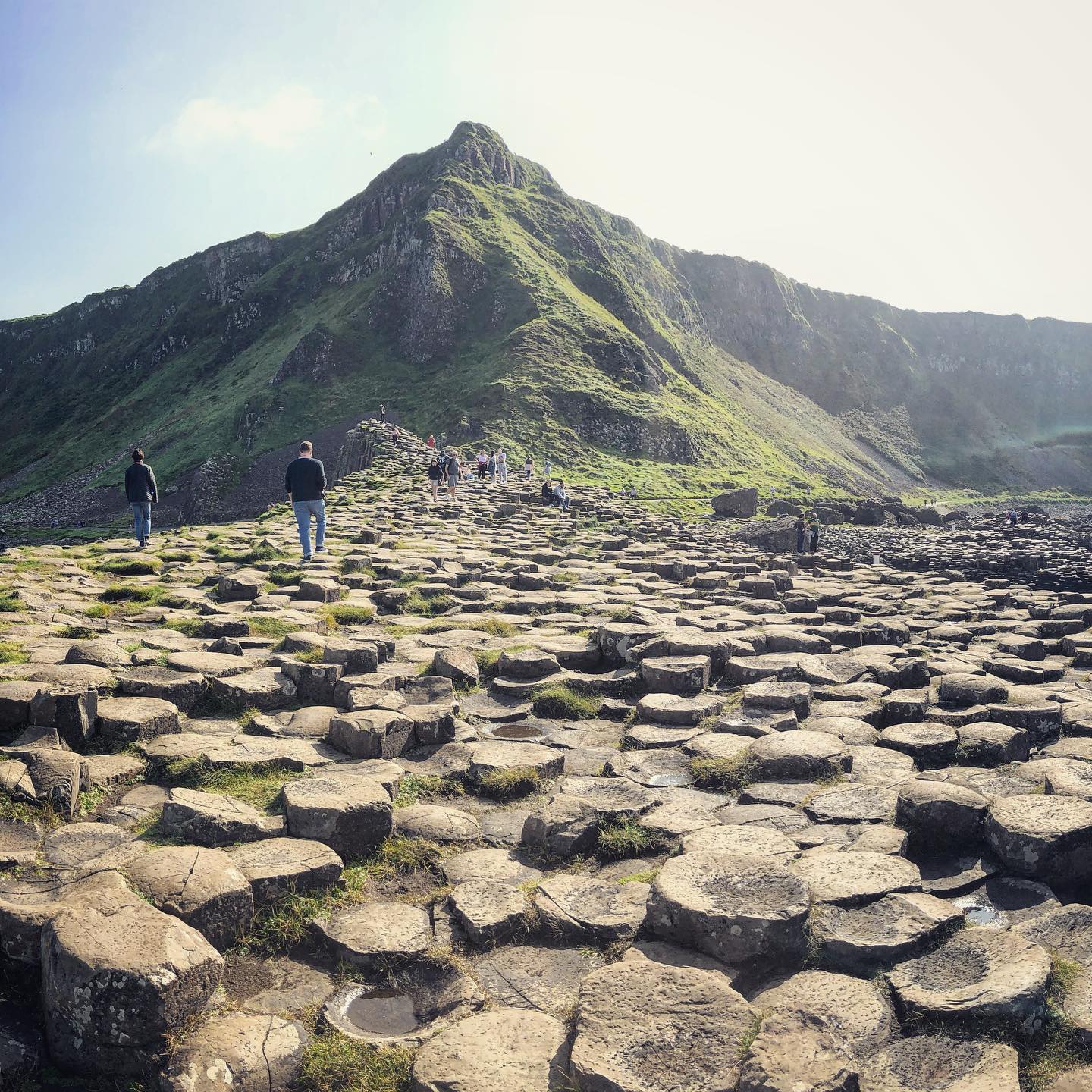 Walking on the Giant's Causeway