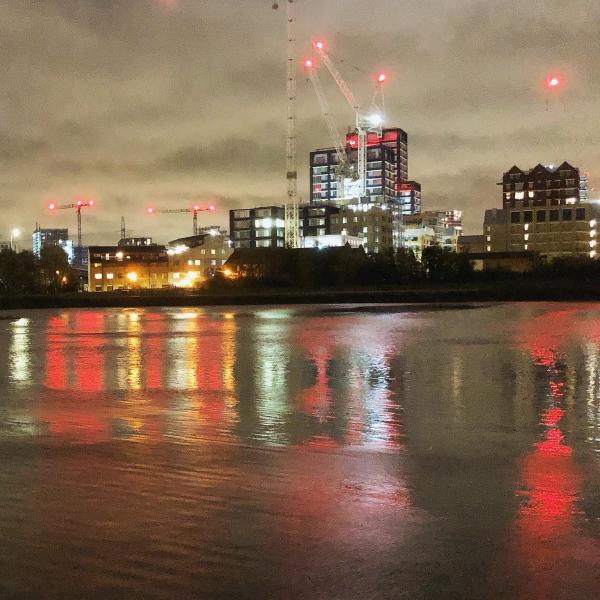 Evening at East India Dock