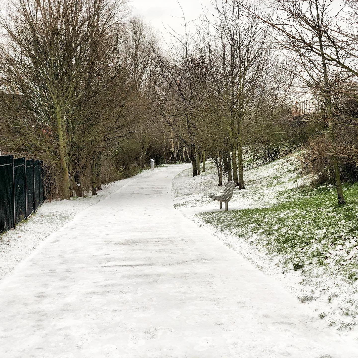 A dusting of snow at Bow Creek