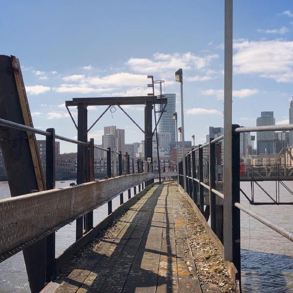 Disused pier