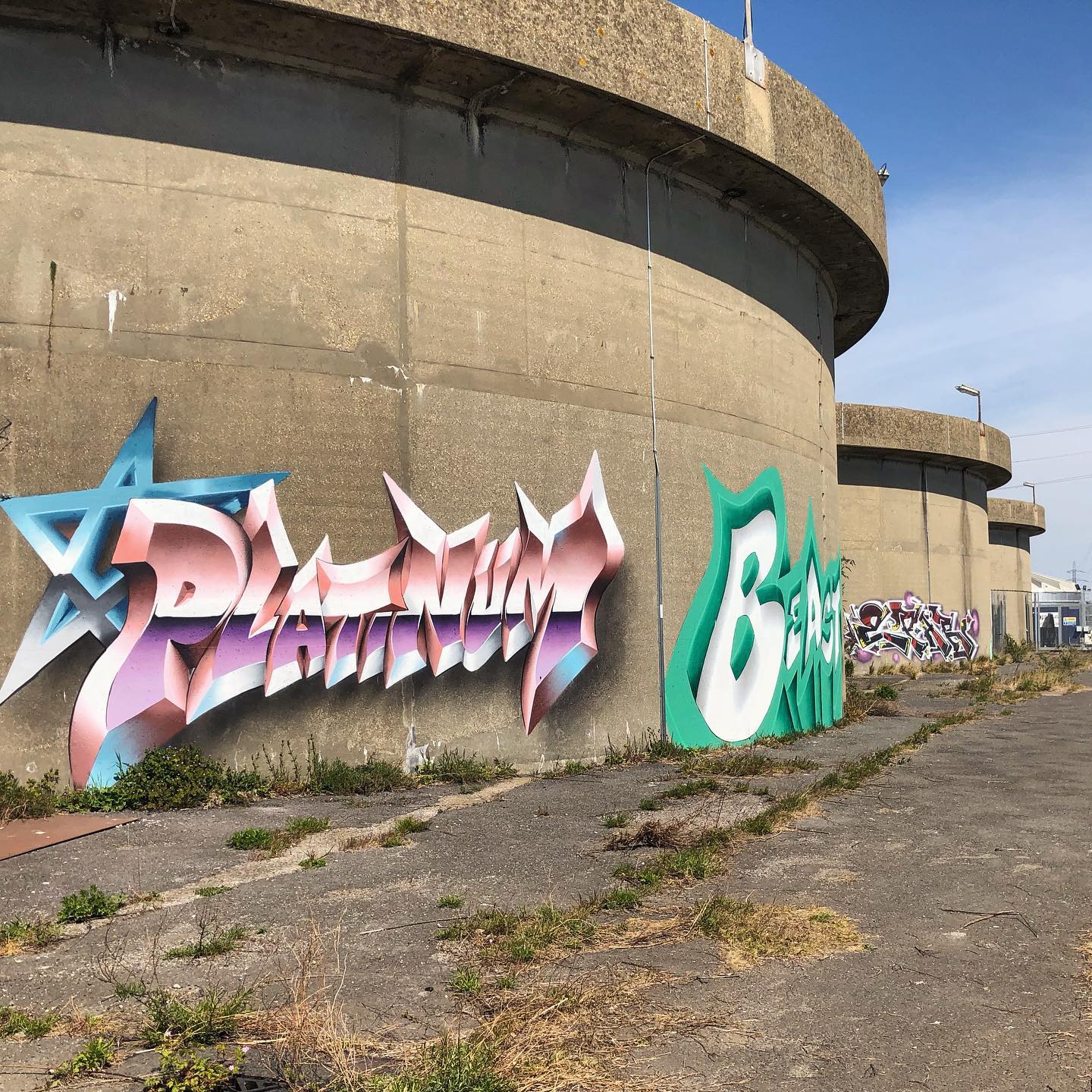 Platinum quality graffiti