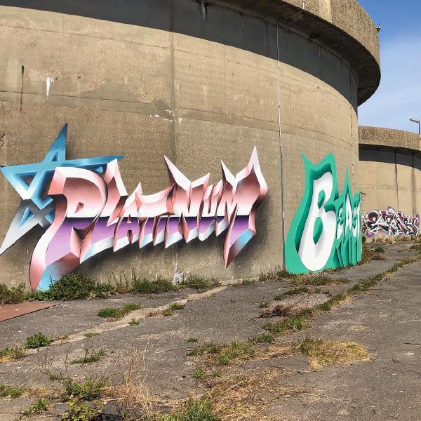 Platinum quality graffiti