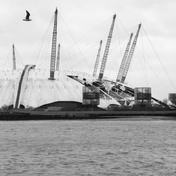 Storm damage at the O2