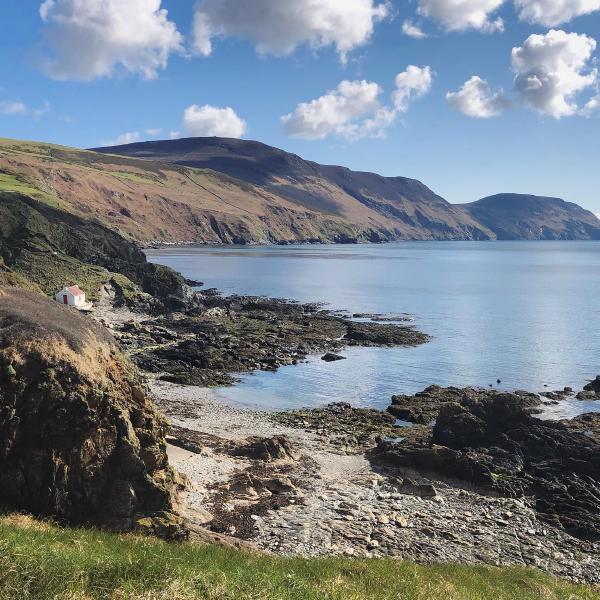 A cottage with a view