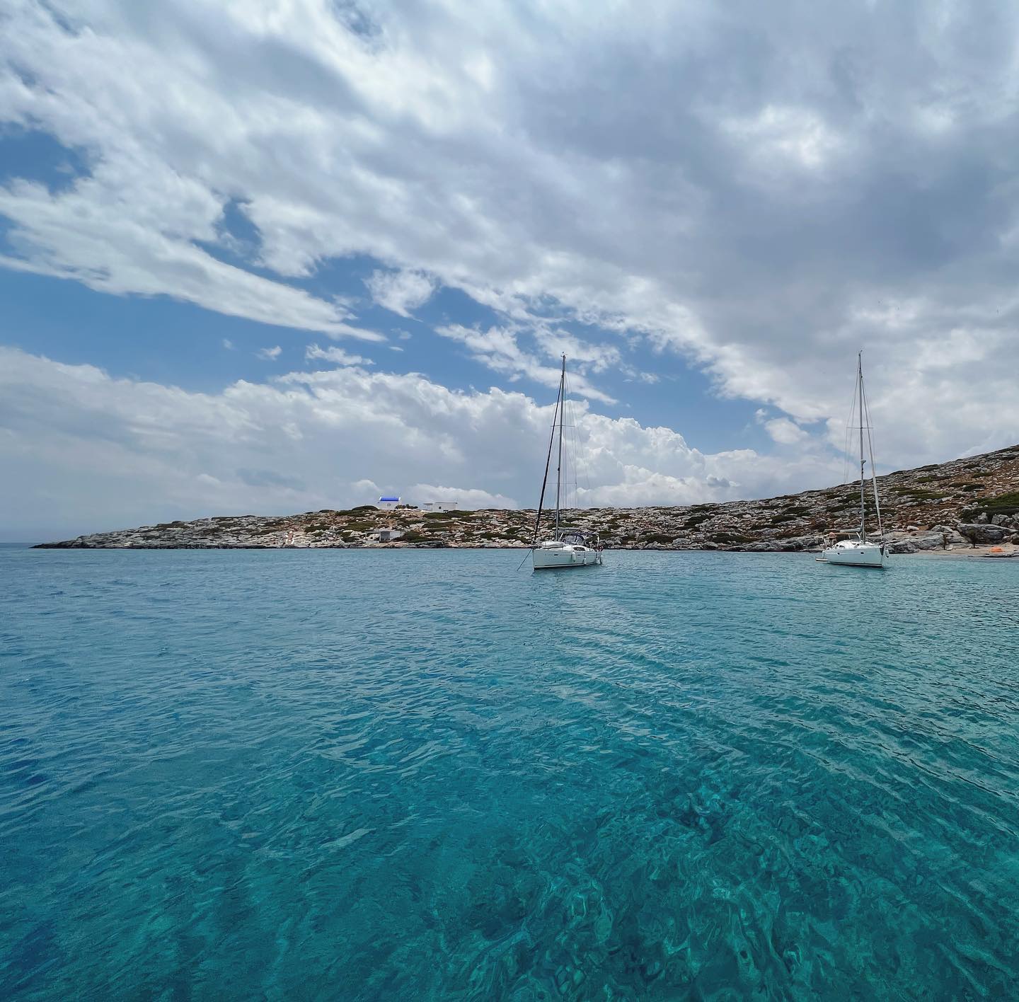 Yachts in the bay