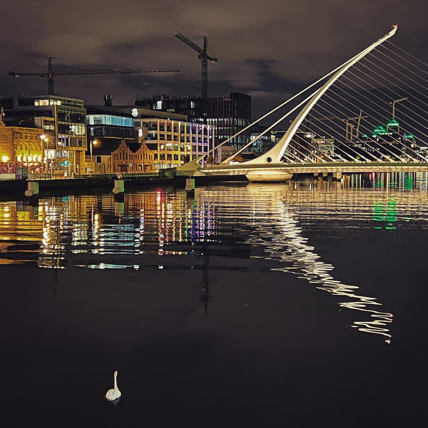 Dublin by night