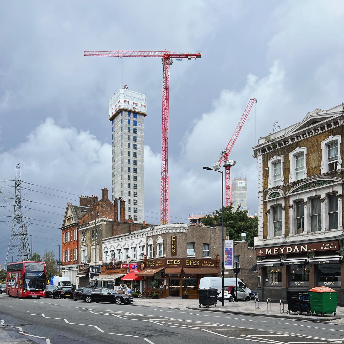 Canning Town construction