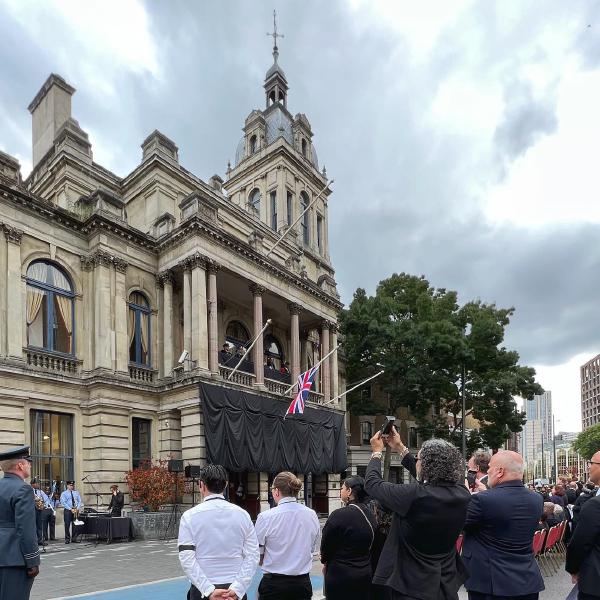 Proclamation Ceremony at the Old Town Hall Stratford