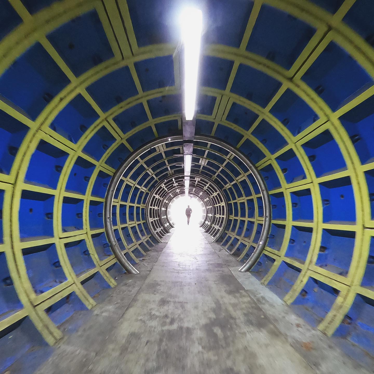 Tunnel under the A13