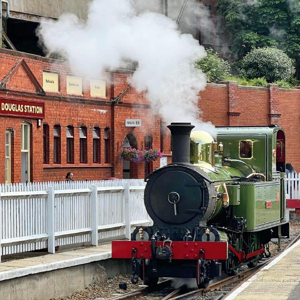 Steam Train in Douglas