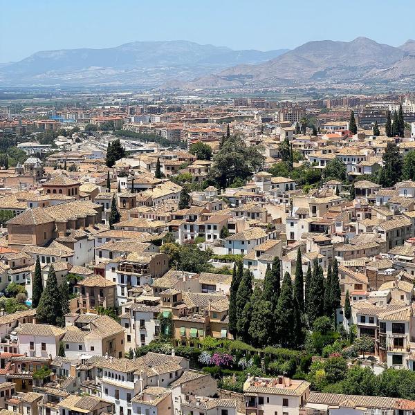 Looking over Granada