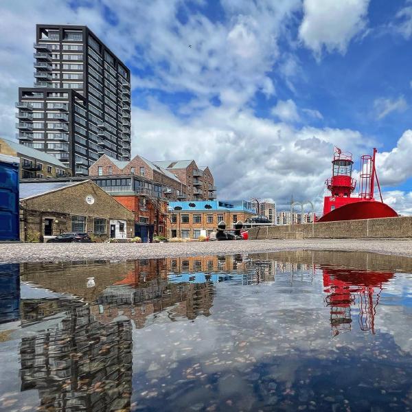 Trinity Buoy Wharf reflections