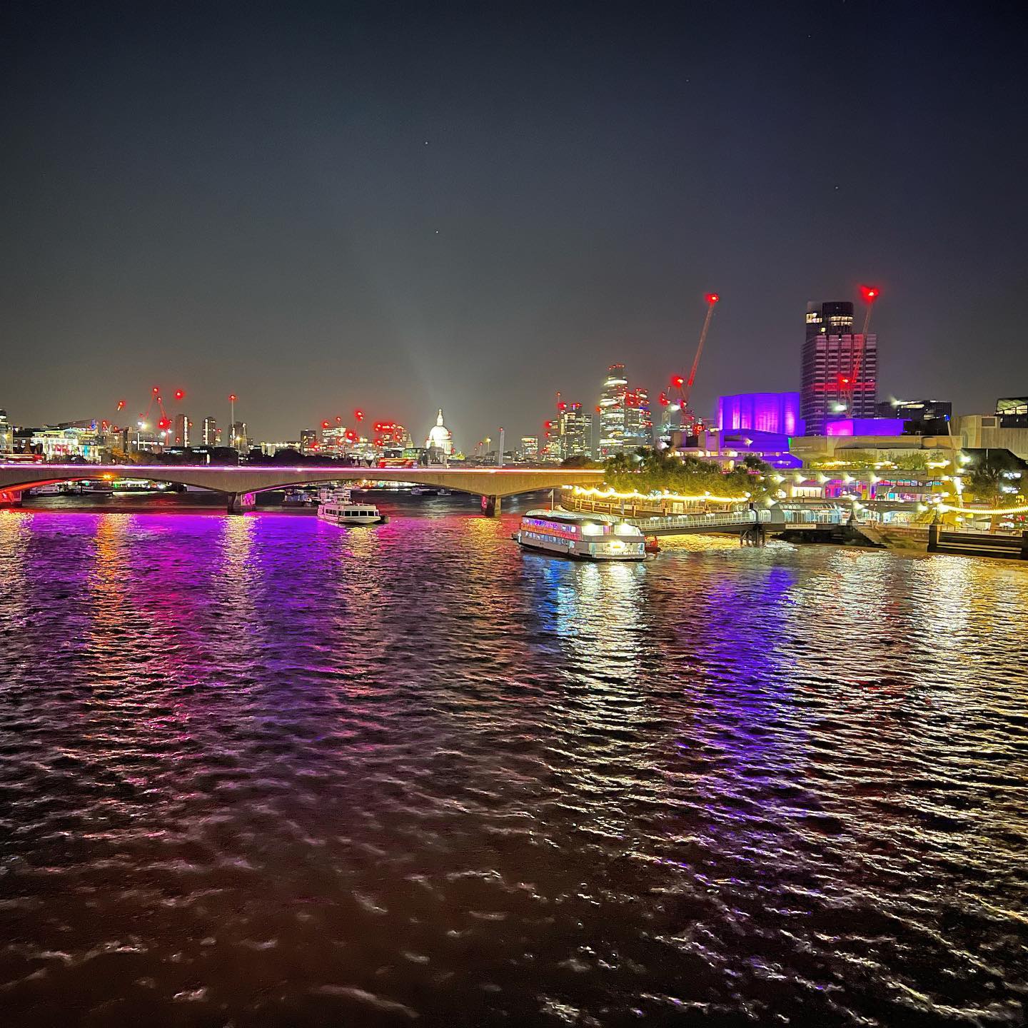 Thames by night