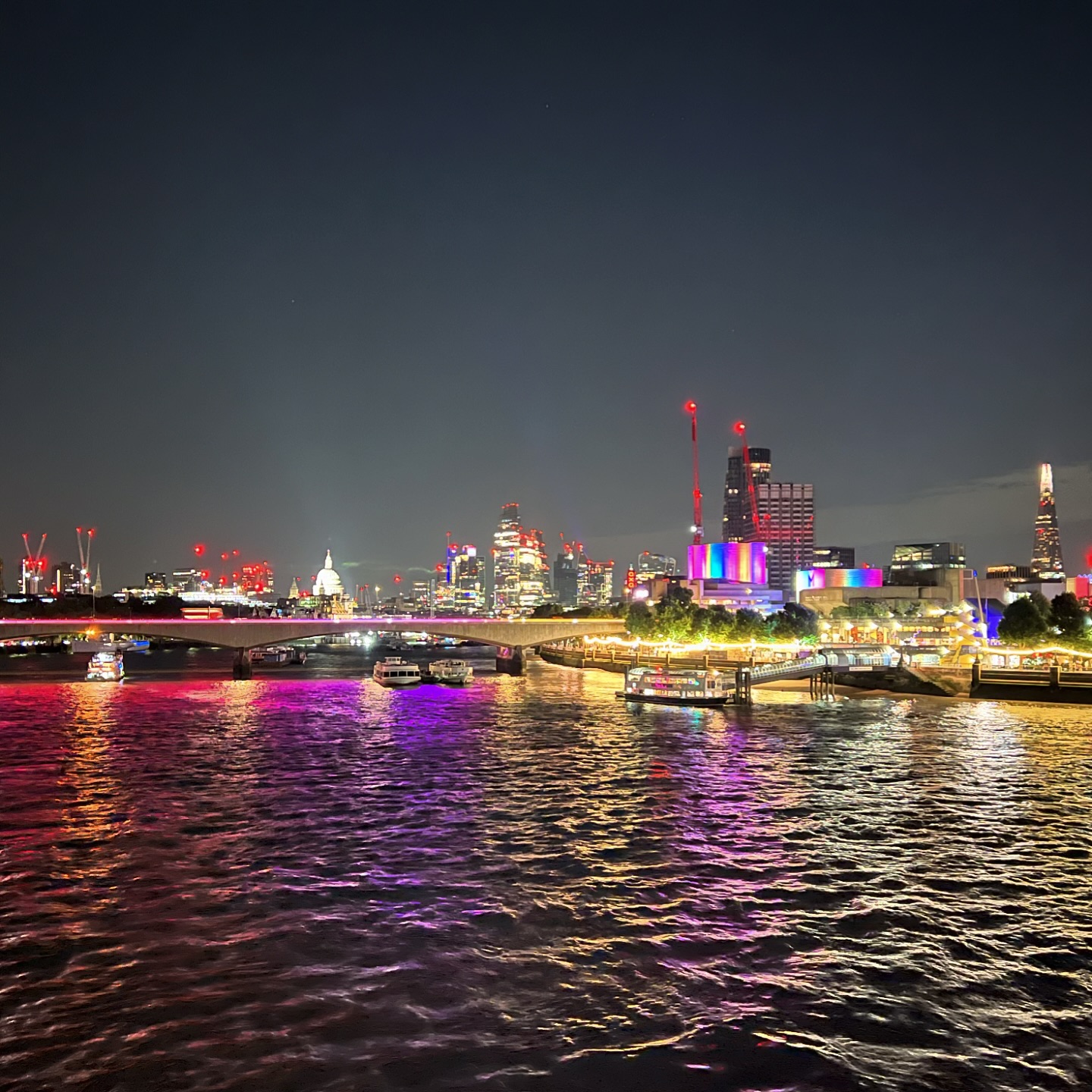 Colourful Thames