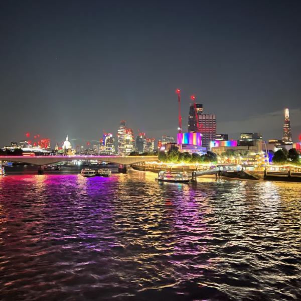Colourful Thames