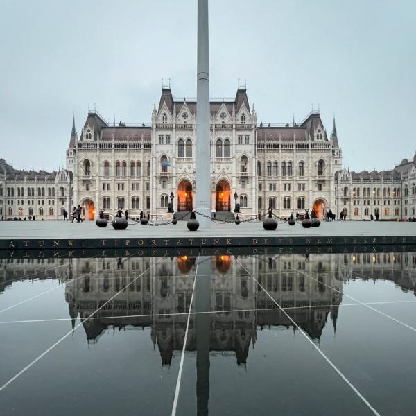 A Reflection of Hungarian Parliament