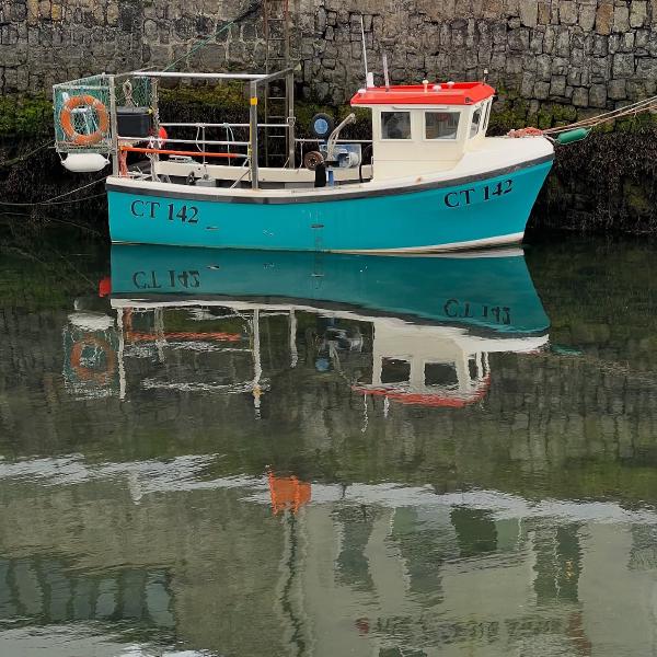 Boat parking at The Castle Arms