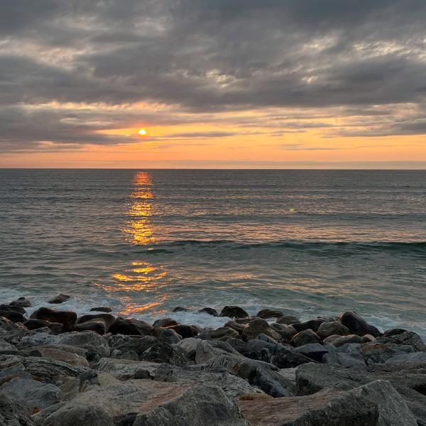 Sunset at Strandhill