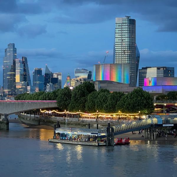 London lit for Pride